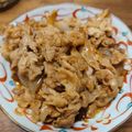 haturi's cooksnap of when they made 豚のソテー～お好み焼きソースで～.