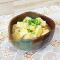 KBBキッチン☆'s cooksnap of when they made 超簡単♪高野豆腐だけの卵とじ.