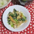 mmameco's cooksnap of when they made 小松菜とちくわのおかか胡麻和え.