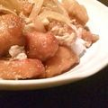 mikan211's cooksnap of when they made ガッツリ♡鶏の唐揚げ丼.