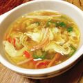 ちゃちゃまる26's cooksnap of when they made 簡単あっという間に！カニ玉スープ.