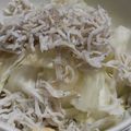 ヨシヨッシー's cooksnap of when they made キャベツとしらすのおひたし.