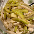 クックUJO99W☆'s cooksnap of when they made うま塩ドレッシングで茄子とささみの和え物.