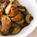 ましゅまろさんと's cooksnap of when they made なすとズッキーニのみそ炒め.