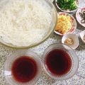 yesmama's cooksnap of when they made 我が家の素麺の食べ方.