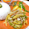YUH♡ママ's cooksnap of when they made じゃがいもと牛肉の青椒肉絲風.