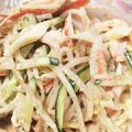 aimama035's cooksnap of when they made 超簡単♡きゅうりともやしカニカマサラダ.
