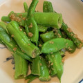 年中ねぼすけ's cooksnap of when they made さやいんげんのにんにくバター醤油炒め.