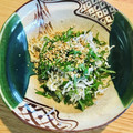 ボブナナ's cooksnap of when they made ♡とっても簡単♡しらすと大葉の和え物♥.