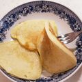 gouds's cooksnap of when they made HMと白玉粉で簡単！もちもちパンケーキ.