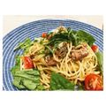AngieHappy's cooksnap of when they made 男の胃袋を鷲掴み★鯖缶と大葉の冷製スパ★.