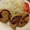 ダンカバー母's cooksnap of when they made さっくさく！油で揚げないメンチカツ.