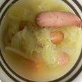 チャメゾウ's cooksnap of when they made ほっこり～♡キャベツたっぷりポトフ♡.