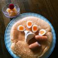 rikugameji's cooksnap of when they made 米粉と大豆粉のホットケーキ.