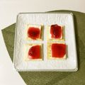 puniＫ's cooksnap of when they made チーズにジャム、メイプルシロップ♬.