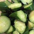 わたるんママ's cooksnap of when they made １分で簡単♪ごま油香る塩昆布きゅうり.