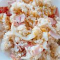 まーく71's cooksnap of when they made mコク旨！ハムとレタスのマヨチャーハン.