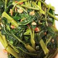 マロン*マロン's cooksnap of when they made アジアン 空心菜の炒め物.