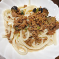 xRI286x's cooksnap of when they made 【簡単】牛乳を使って！坦々風うどん☆.