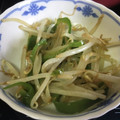 ゆ0518か's cooksnap of when they made もやしとピーマンのニンニク炒め.