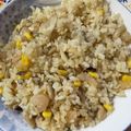 レシピ助かります！'s cooksnap of when they made きのこたっぷり☆ヘルシー和風チャーハン.