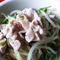 ふわふわパンケーキ。's cooksnap of when they made 豚しゃぶと豆苗もやしの作り置きサラダ.