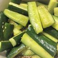 yuuuuimama's cooksnap of when they made 漬け時間なしきゅうり中華風ごま酢浅漬け.