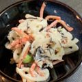 のえもゆ's cooksnap of when they made 簡単！デリ風レンコンサラダ.