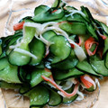 ☆とん吉☆'s cooksnap of when they made 彩り副菜＊カニカマきゅうりの旨レモン和え.