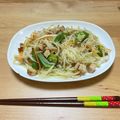 Ume星cafe's cooksnap of when they made コンニャク麺でヘルシーそーめんチャンプル.