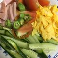 ちゃぎー's cooksnap of when they made 具材を切るだけ～流水麺で冷やし中華.