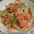 makichaki's cooksnap of when they made 蓮根とガーリックのマヨサラダ.