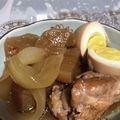 クックVI4VLM☆'s cooksnap of when they made 圧力鍋の手羽元と大根・玉ねぎの煮物.