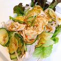 mmmugi's cooksnap of when they made ピリ辛☆豚肉とキュウリの冷しゃぶ風.