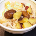 ふたごママちゃん's cooksnap of when they made 甘栗さつま芋炊き込みご飯♪簡単脾腎食養生.