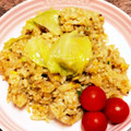 クックみゅーみゅー's cooksnap of when they made 【冷凍炒飯アレンジ】簡単レタス炒飯.