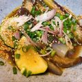 Chausu's cooksnap of when they made ポン酢で簡単　レンチン　なすの南蛮漬け　.