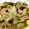 半熟王子's cooksnap of when they made ★なすびとマイタケと豚肉の味噌炒め.