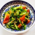 あっこ姉's cooksnap of when they made トマトとキュウリのめかぶサラダ☆.
