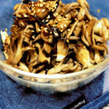 クックみゅーみゅー's cooksnap of when they made 舞茸と塩昆布の胡麻油和え.