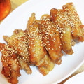churu's cooksnap of when they made 超簡単　手羽中の焼肉のたれ煮込み.