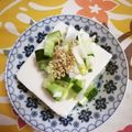 くネコまろす's cooksnap of when they made 豆腐のねぎ香味ダレ.