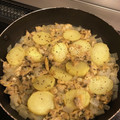 -nako-'s cooksnap of when they made スペイン風あさりとポテトの煮込み.