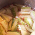 えまちん's cooksnap of when they made 巨大きゅうりの梅煮.