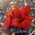 ☆hikonyan☆'s cooksnap of when they made トマトだけのサラダ♪.