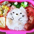 まめんご's cooksnap of when they made すみっコぐらし ねこ弁当 キャラ弁.