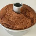 mamichaan's cooksnap of when they made 軽くて濃厚＊ココア＆チョコレートシフォン.