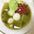 MAKE_SMILE's cooksnap of when they made 冷やし抹茶白玉ぜんざい.