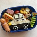☆たまり☆'s cooksnap of when they made 簡単☆可愛い♪キャラ弁☆パトカー弁当☆.