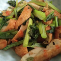 クック6DDPP8☆'s cooksnap of when they made 小松菜とさつま揚げ さっと煮.